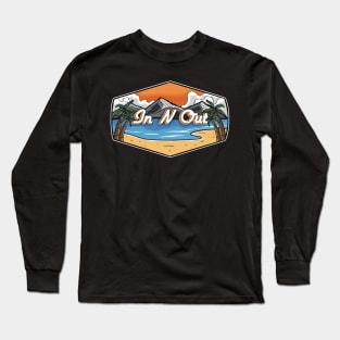 Outdoor design in n out Long Sleeve T-Shirt